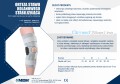 Orteza stawu kolanowego stabilizująca bez regulacji kąta zgięcia