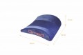 Poduszka profilowana pod lędźwie do samochodu - poduszka lędźwiowa do fotela - poduszka twarda -Lumbar support pillow Qmed