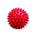 Piłka do masażu - kulka do masażu - piłka z kolcami do rehabilitacji - czerwona - Massage Balls 9 cm Qmed